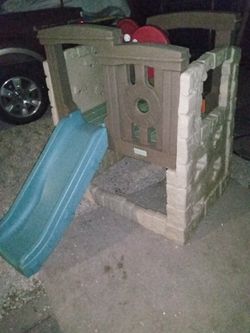 Kids Slide Clean And Ready For Pickup Easy To Take Apart 