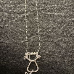 Sparkling Cat Necklace