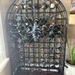 Wine Rack - Holds 74 Bottles 