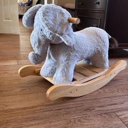 Pottery Barn Rocking Elephant 