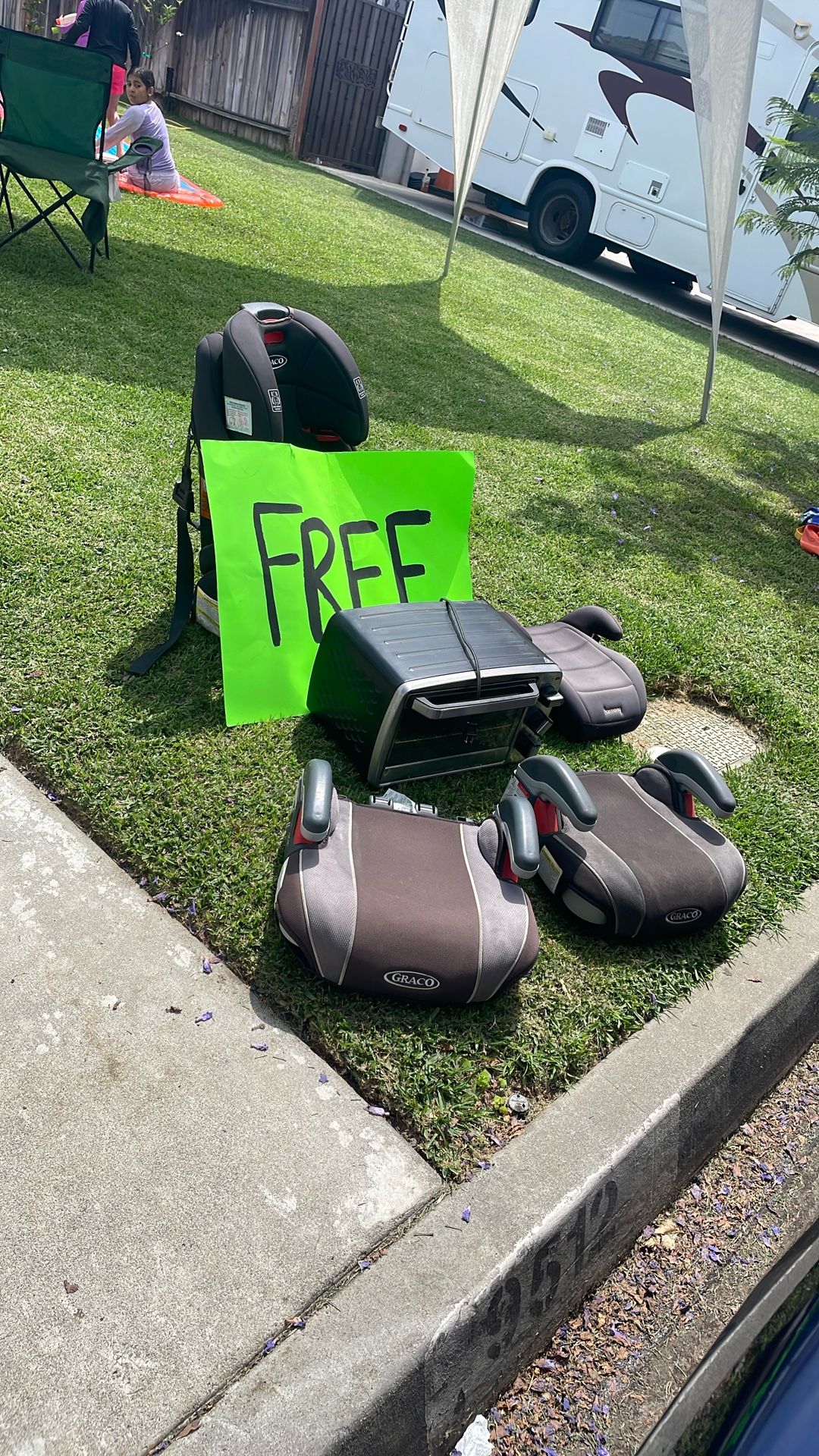 Car Seat, Boosters, Toaster