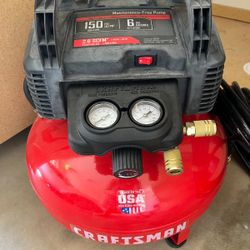 Craftsman Air Compressor And 3 Nail Guns