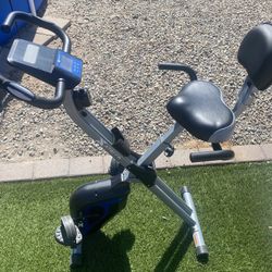 Folding Stationary Exercise Bike