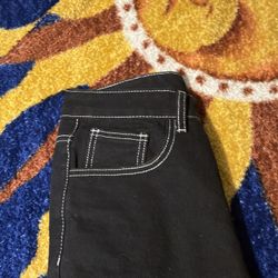 swaggy jean shorts brand new dyed