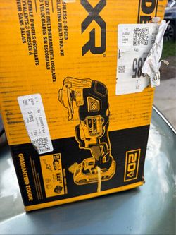 DEWALT DCS356SD1 20V XR Brushless 3-Speed Oscillating Multi-Tool Kit Li-Ion