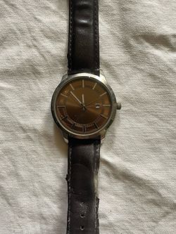 No brand, watch brown color.
