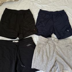 Polo Ralph Lauren And Hollister 5-6in Inseam Shorts