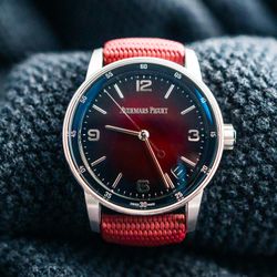 Audemars Piguet Code 11.59 15210BC.OO.A500KB.01 White Gold Burgundy Dial