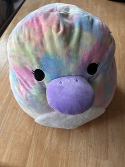 Rainbow Original Squishmallow Platypus Brindal