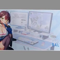 Fumo Collection x Azur Lane Mouse Pad Baltimore Model