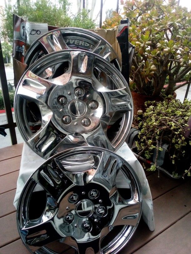 Brand New 15inch Chrome Wheel Covers