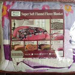 Queen Flannel Fleece Blanket