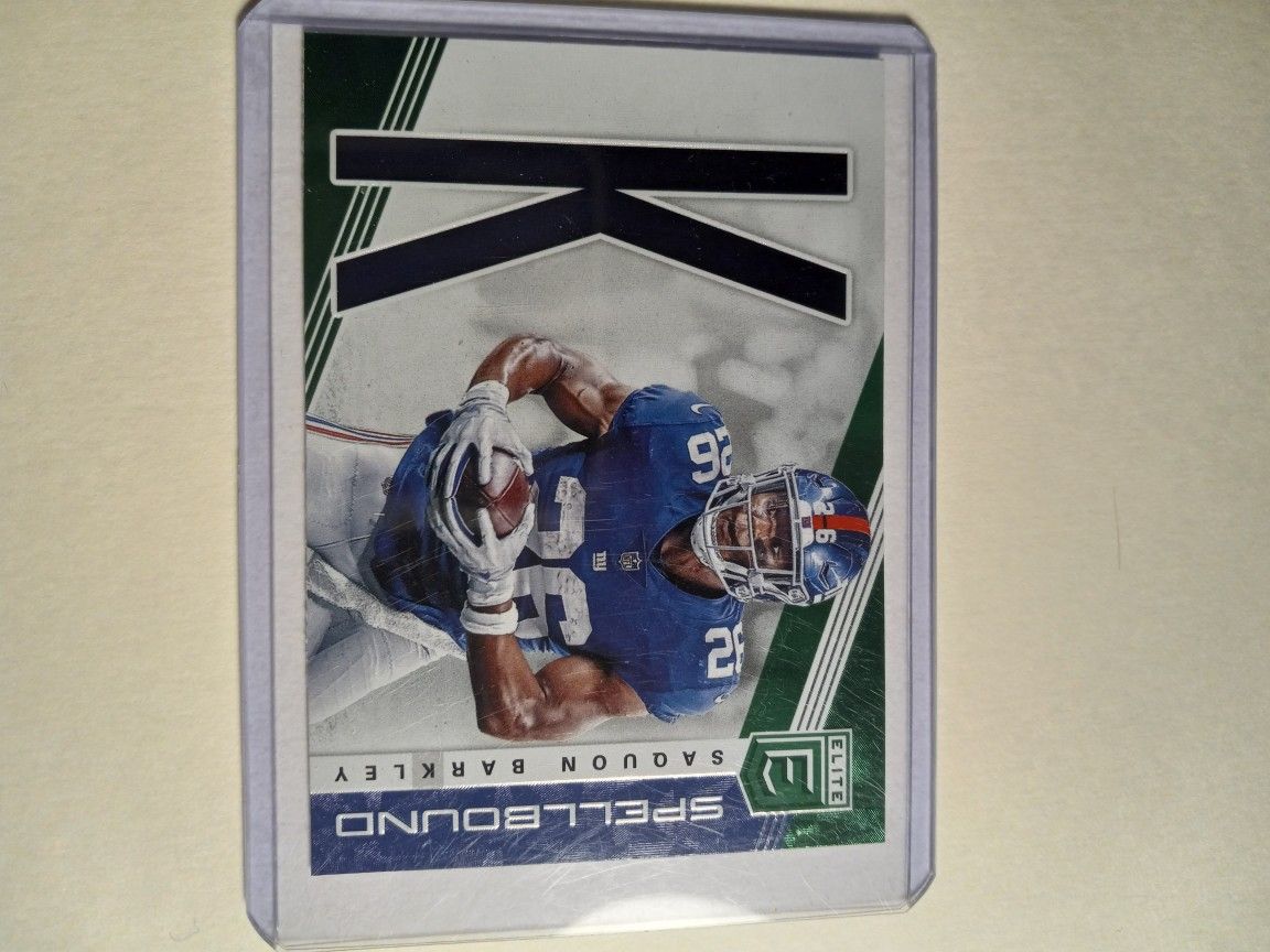 Saquon Barkley Spellbound Elite Card