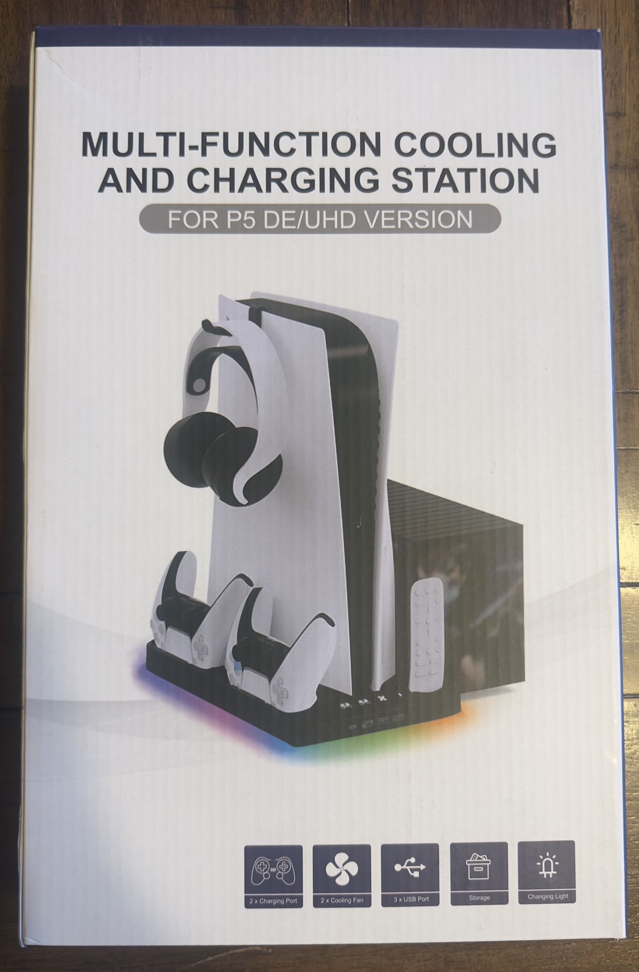 Multi-Function Cooling and Charging Station For P5 DE/UHD Version