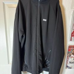FIGS Jacket Size M Black Technical Collection Performance Full Zip Jacket