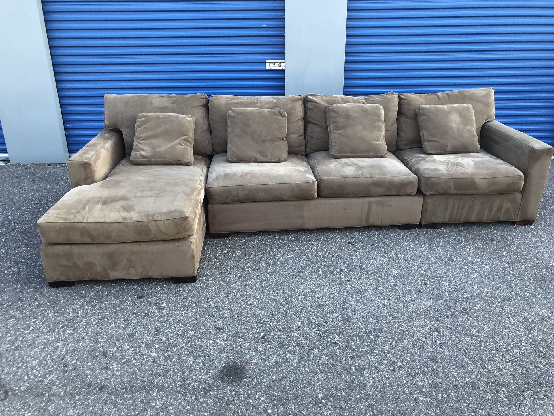 Crate And Barrel Sectional Sofa