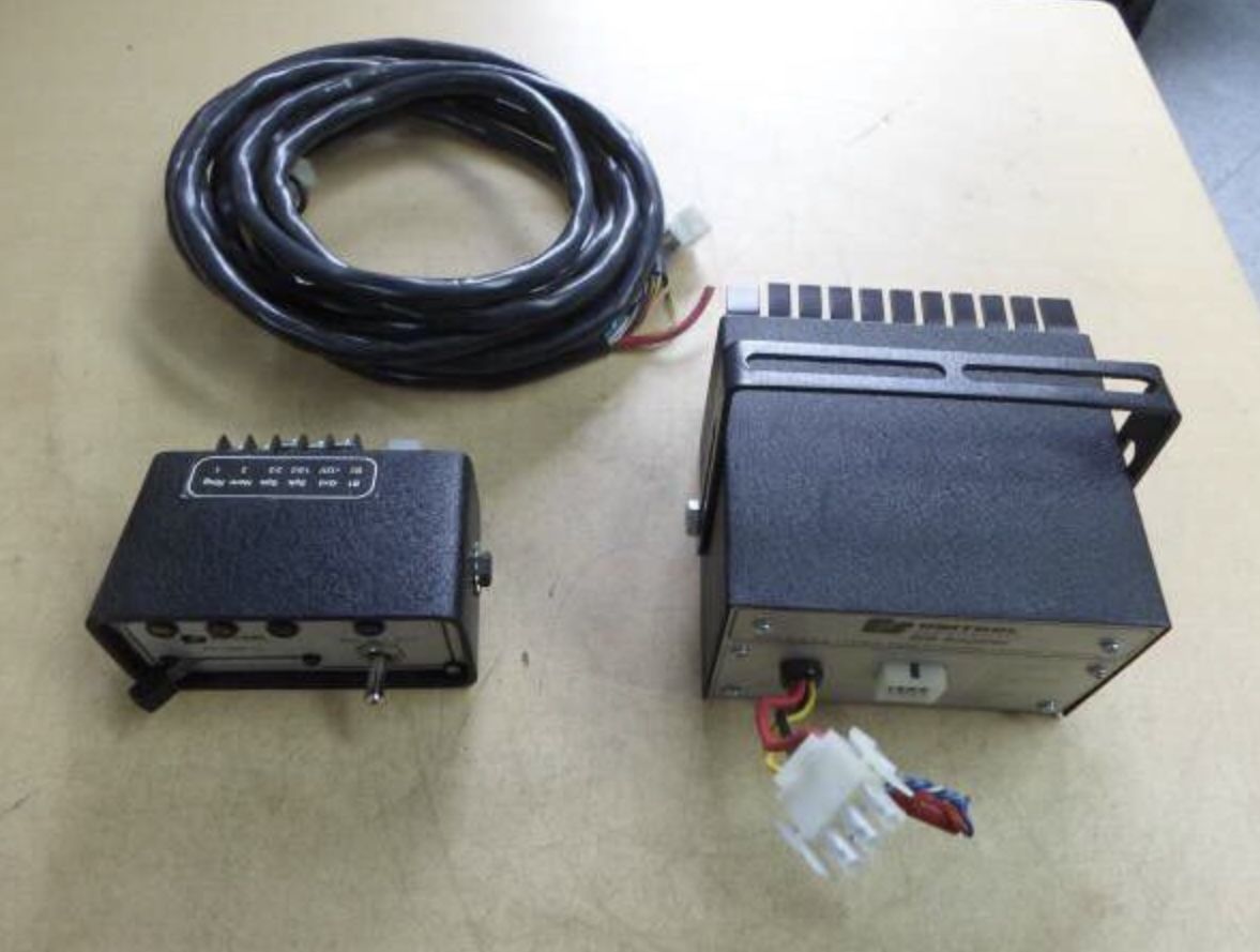 Federal Signal Unitrol Siren Amplifier + Cable Harness + Controller