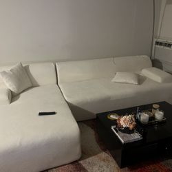 White couch