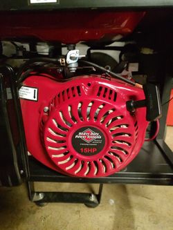 Heavy duty power systems 9000w tri power generator