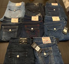 Mens 36,38 True Religion jeans