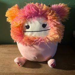 Pink yeti squishmallow