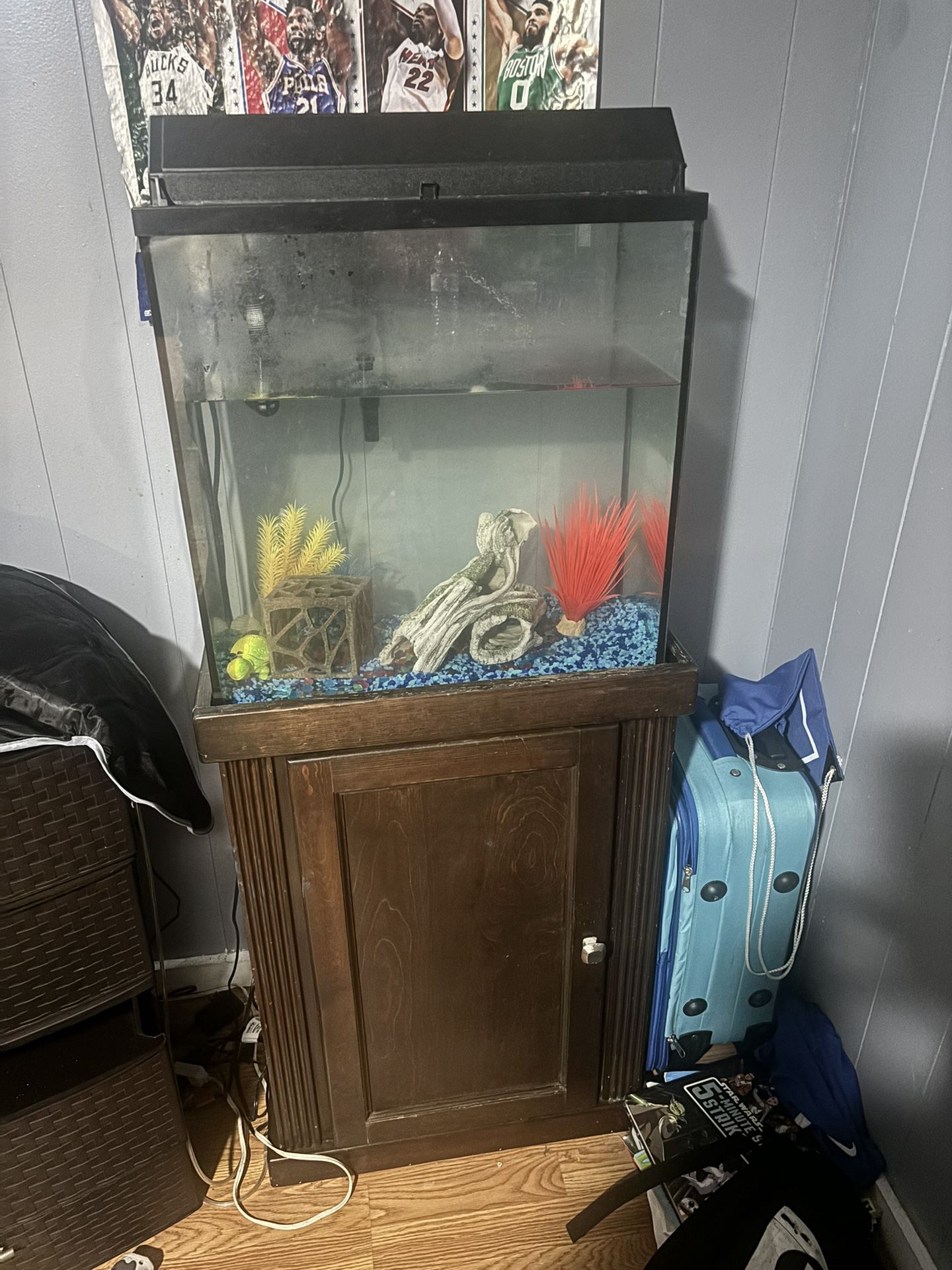 Like New Tank With Stand All Included