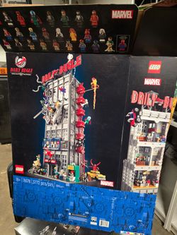 Lego 76178 marvel daily bugle empty box and manual