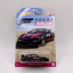 2022 Hot Wheels Porsche 911 GT3 RS Black HW Forza Horizon 2/5 PINK