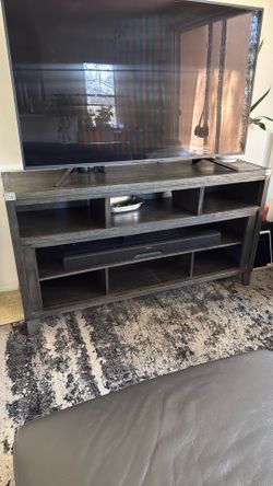 Large TV Stand Console Shelf