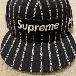 Brand New Supreme New Era Fitted Hat 7 3/4