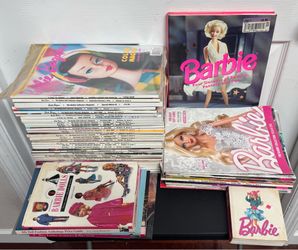 Large Lot of Barbie Books and Magazines $30 for All