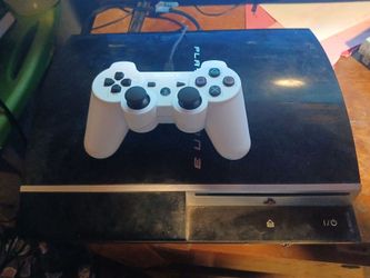 PlayStation 3 with White controller