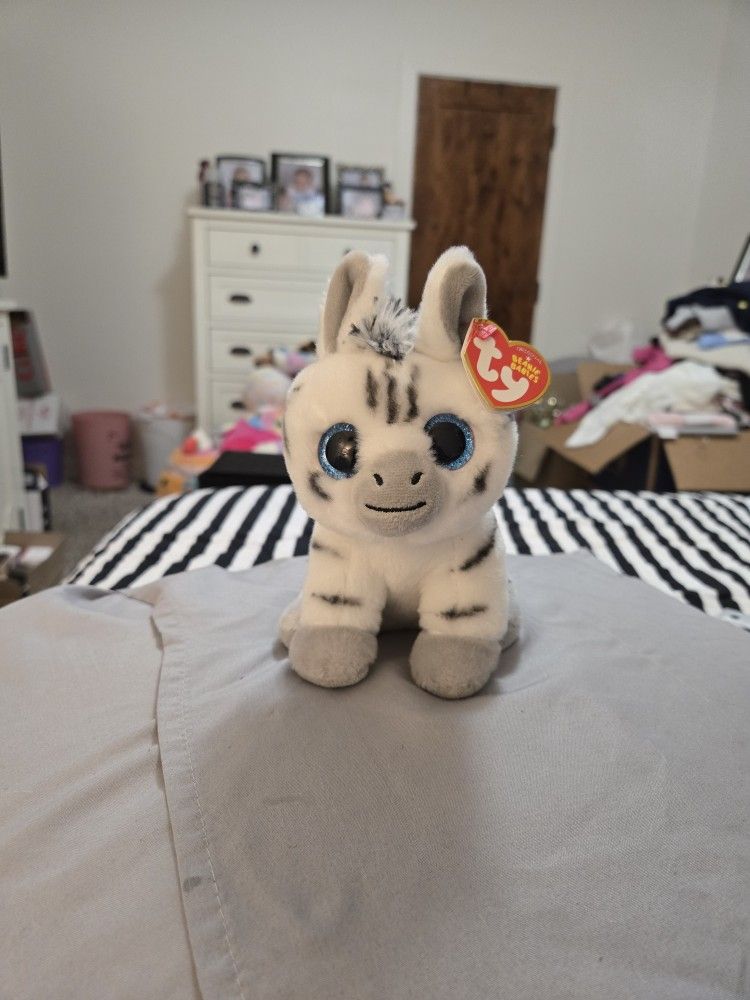 New. Type. Original Beanie Babies. Stripes The Zebra.