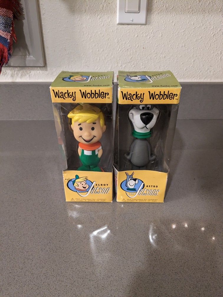 Funko Wacky Wobbler – Astro Dei Jetsons – Figura Bobblehead Da Collezione