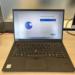 X1 Carbon Thinkpad Laptop (Touchscreen)