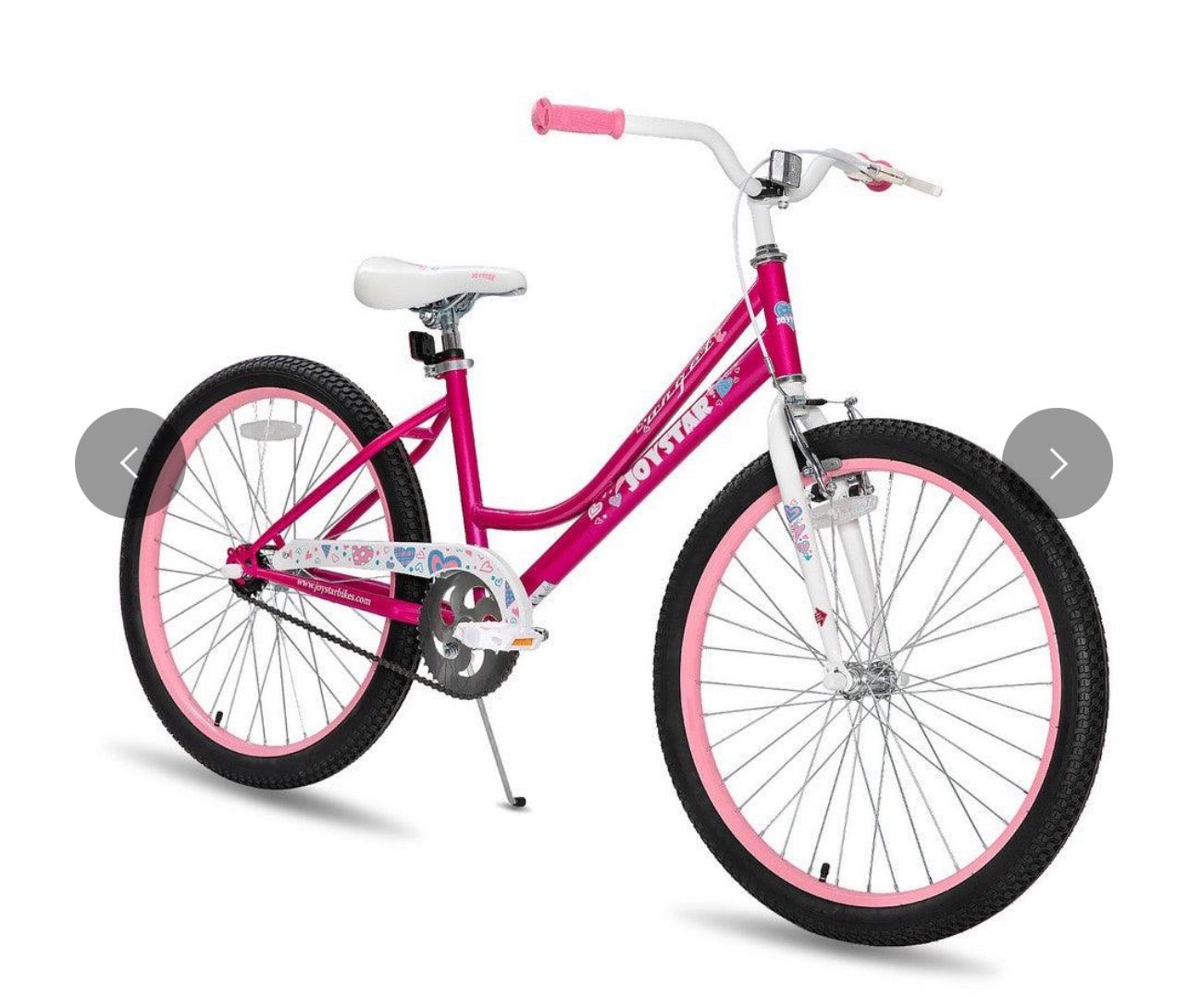 JOYSTAR Angel 24 Inch Girls Bike for 8-12 Years Old