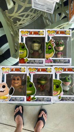 Funko Pop dinosaurs complete set