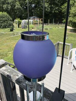 NEW  2 Hanging Tea light Candle/Chimes