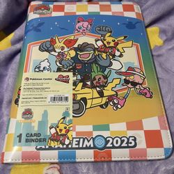 Pokemon Worlds 2025 TCG Card Binder