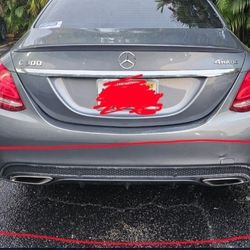 Rear Bumper Mercedes Benz  4Matic 2017