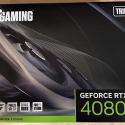 ZOTAC GAMING GeForce RTX 4080 Trinity OC 16GB GDDR6X Graphics Card (BRAND NEW)
