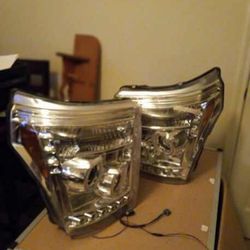 Ford F250 Headlights 2012
