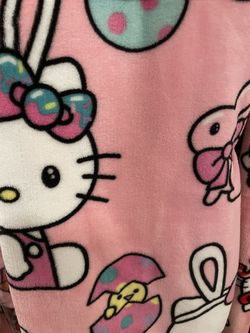 Hello Kitty Easter Throw/blanket