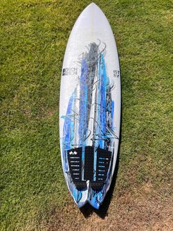 6’6 Chemistry Zen4 swallowtail twin custom 47L