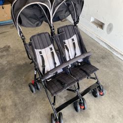 Double Side by Side Stroller - Brand New 