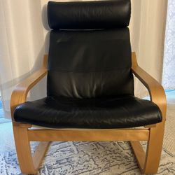 Faux Leather Armchair