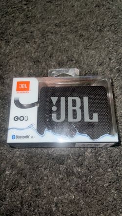 JBL Go 3 Bluetooth Speaker (Black)