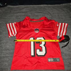 49ers Toddler Purdy Red Throwbacks $60ea Firm