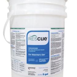5 Gallon Rescue Disinfectant Cleaner (NEW)