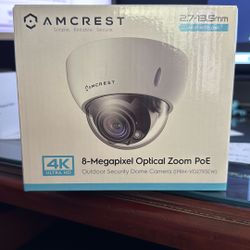 amcrest ip8m-vd2793ew NIB, 4K 8 Megapixel
